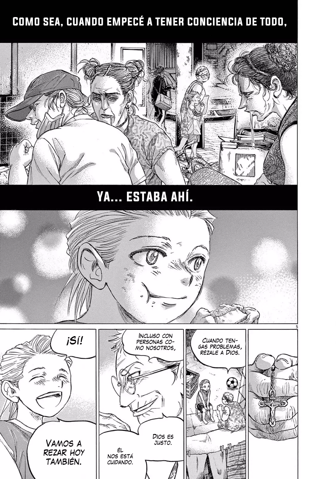 Ao ashi capítulo 388, página 7