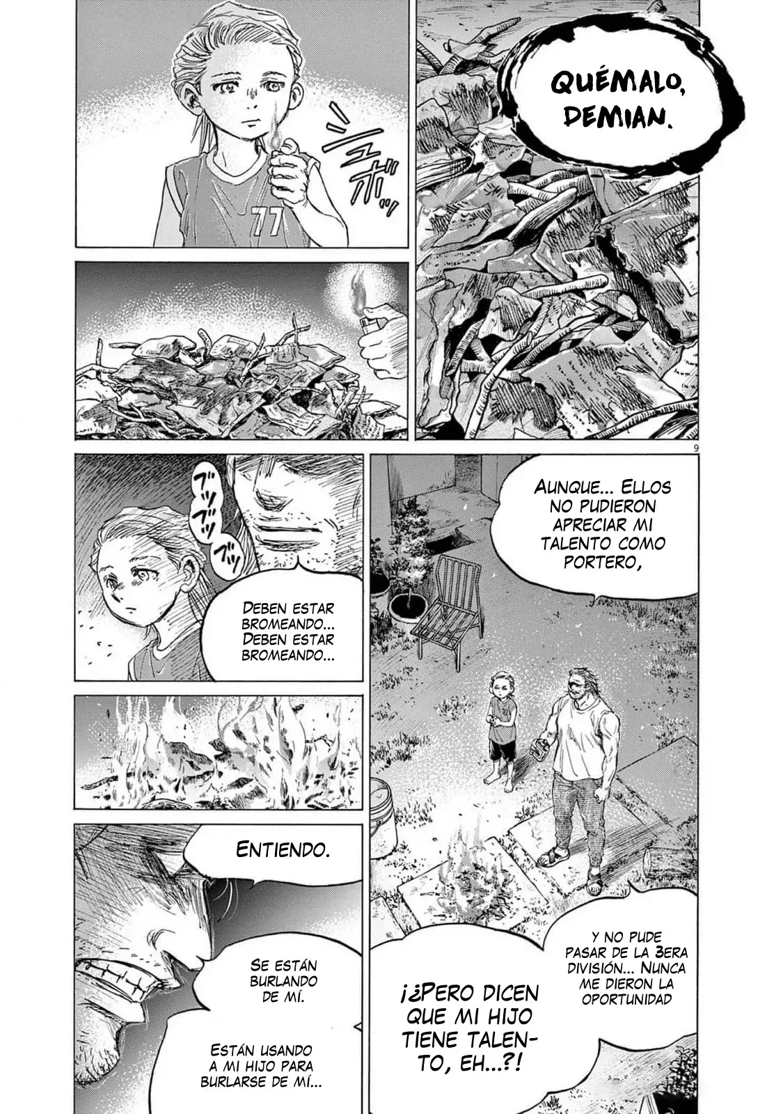 Ao ashi capítulo 388, página 11