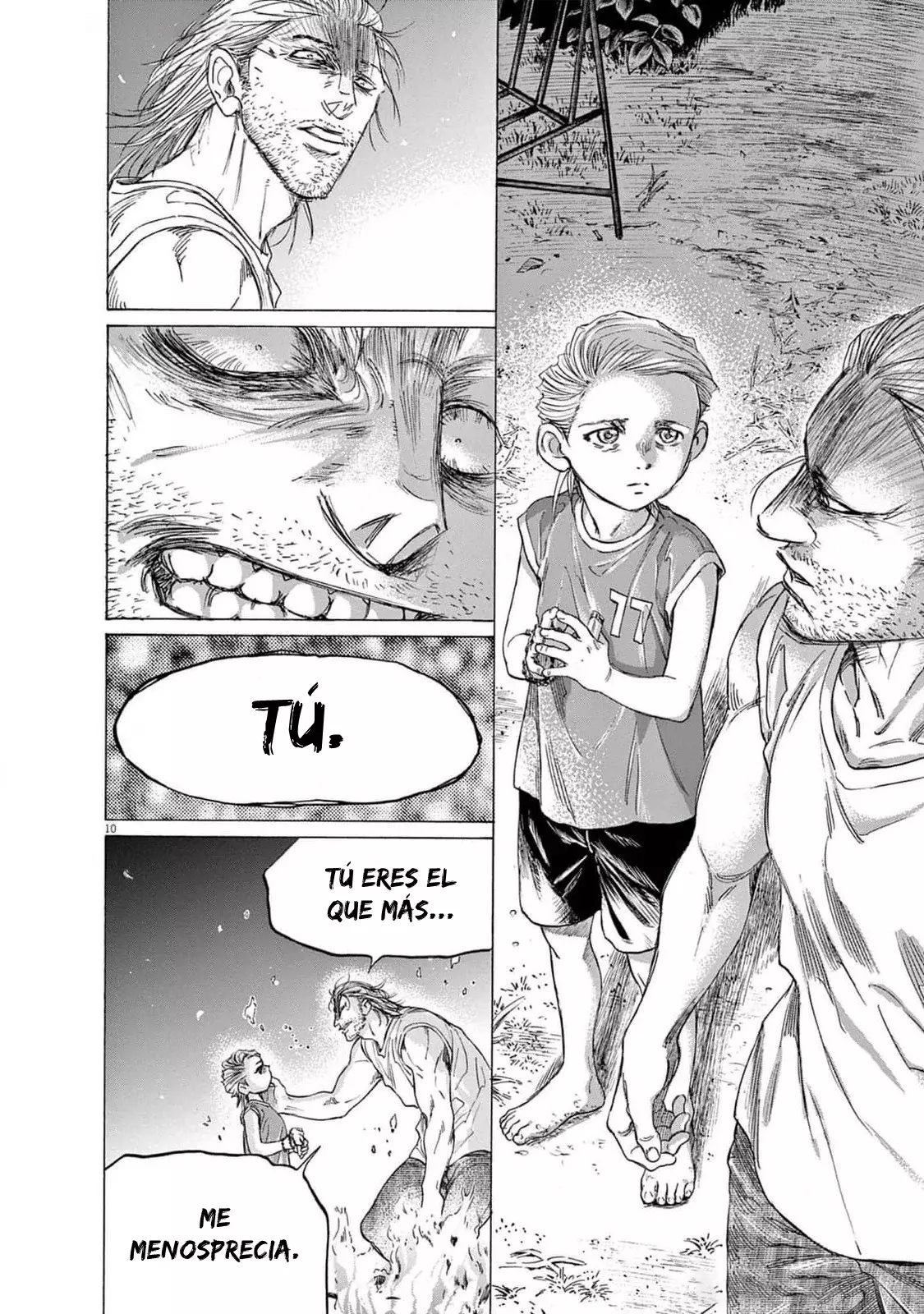 Ao ashi capítulo 388, página 12