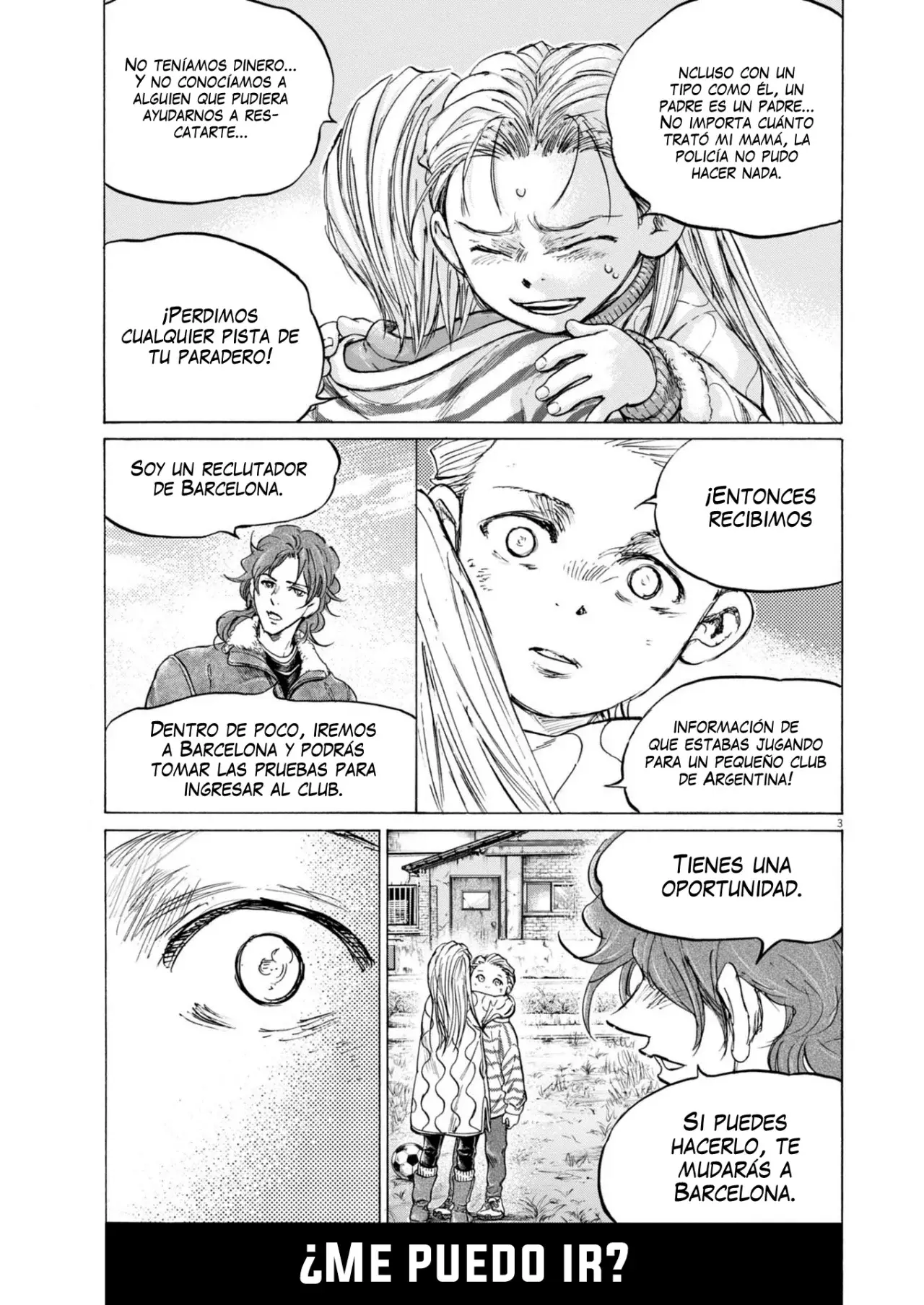 Ao ashi capítulo 389, página 4