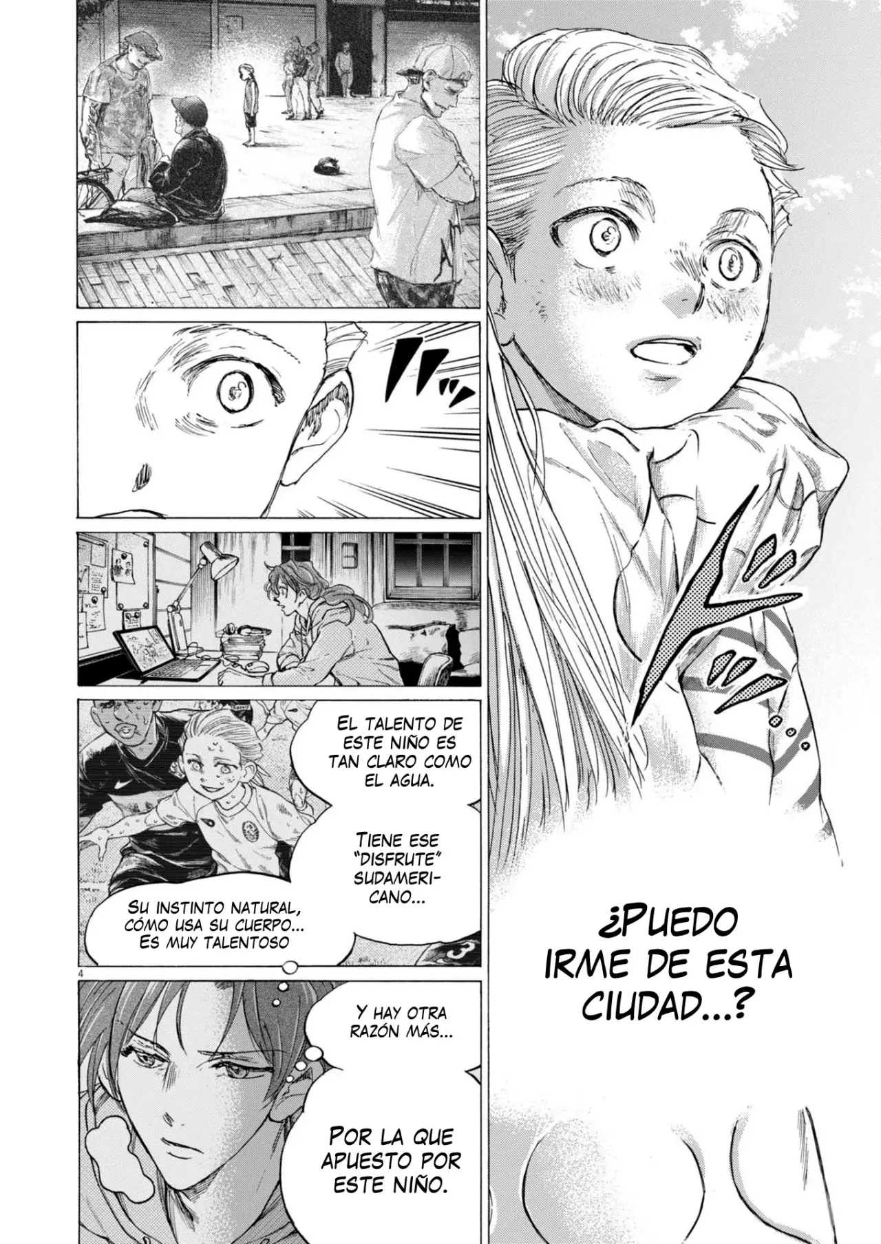 Ao ashi capítulo 389, página 5