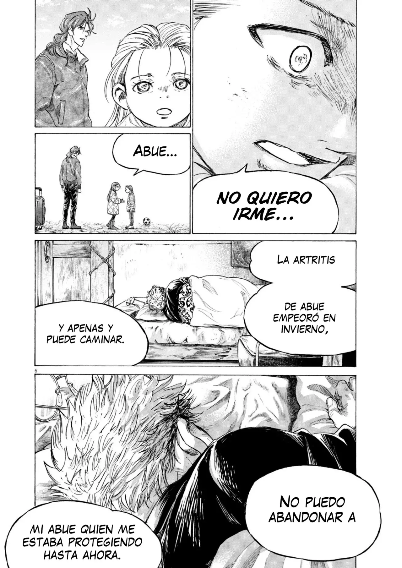 Ao ashi capítulo 389, página 7