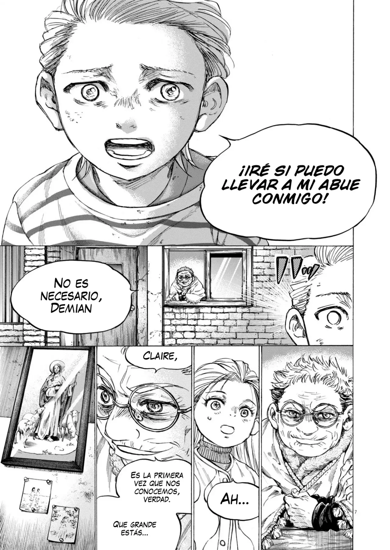 Ao ashi capítulo 389, página 8