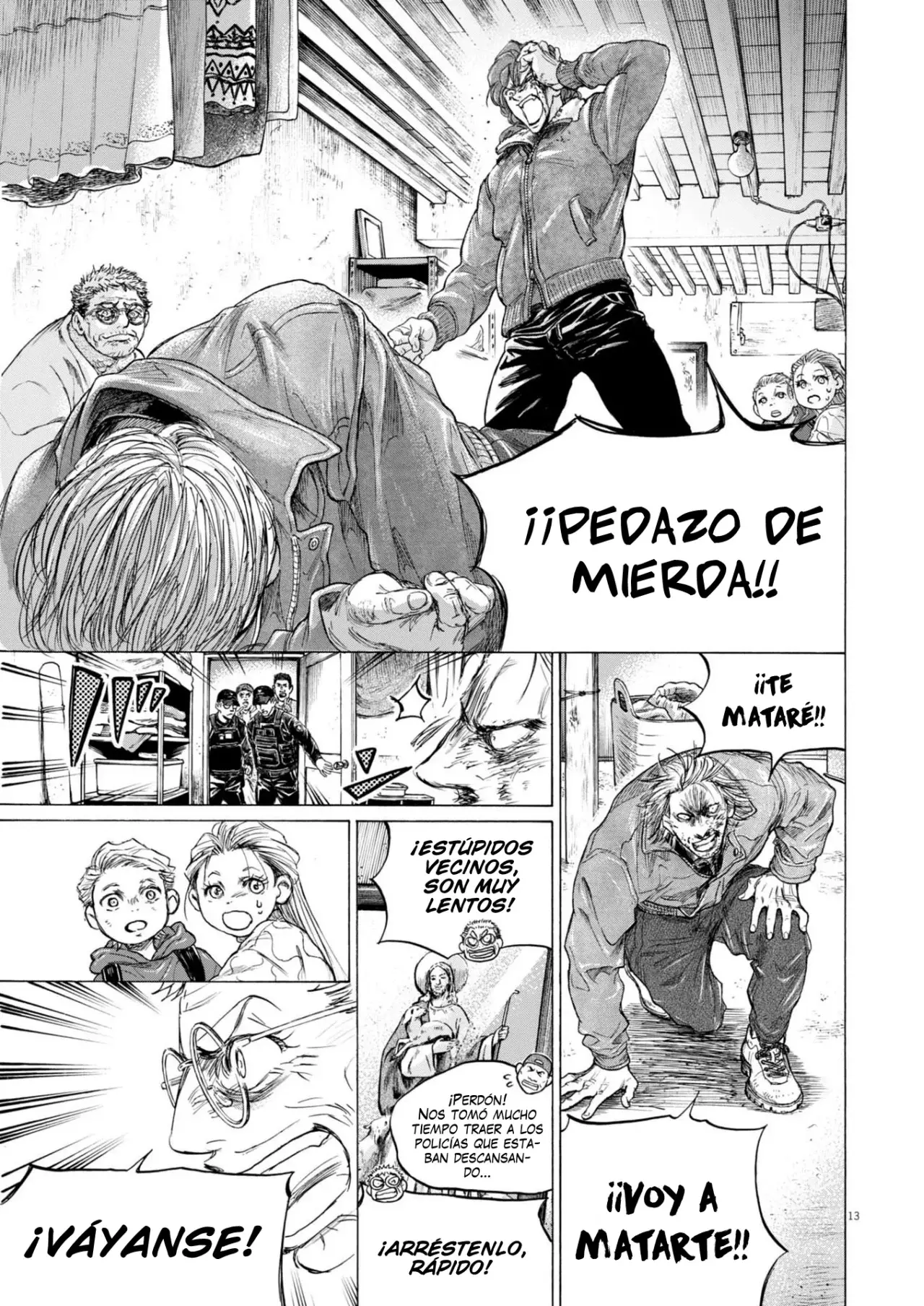 Ao ashi capítulo 389, página 14
