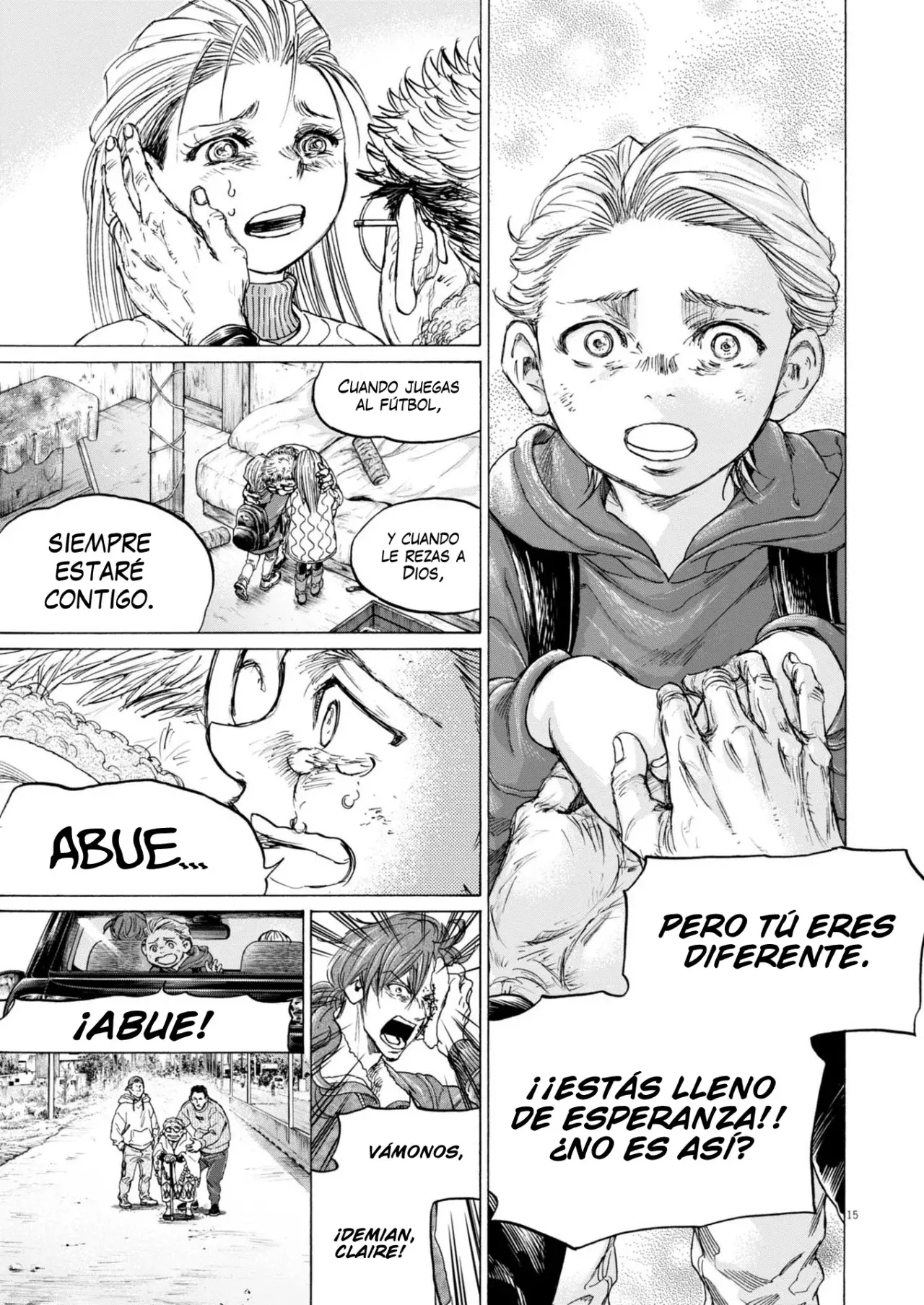 Ao ashi capítulo 389, página 16