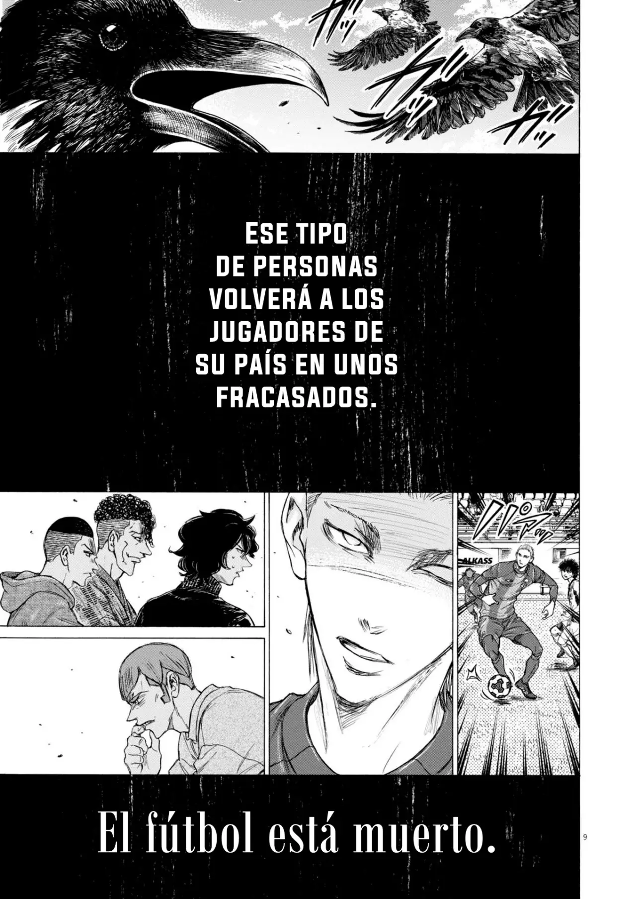 Ao ashi capítulo 390, página 10