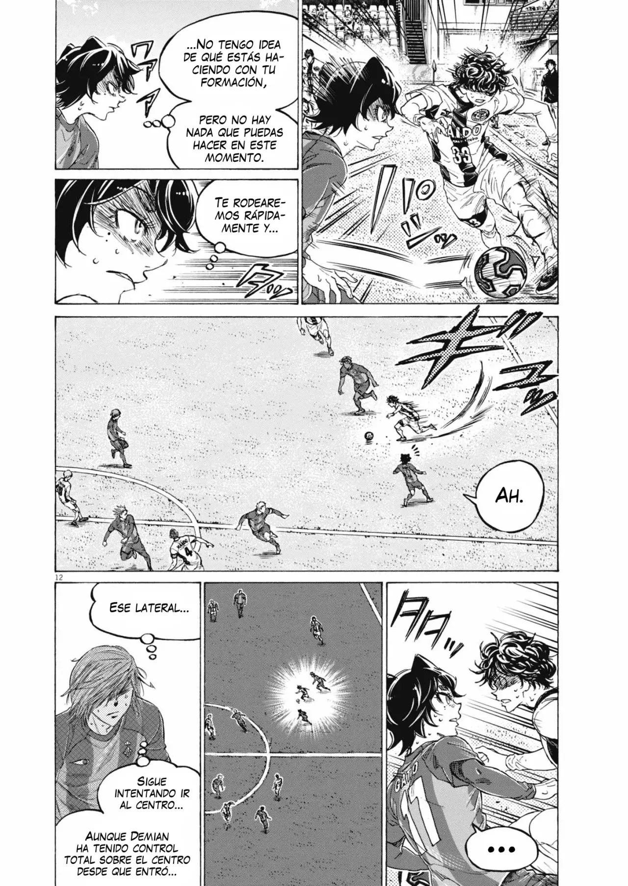 Ao ashi capítulo 391, página 13