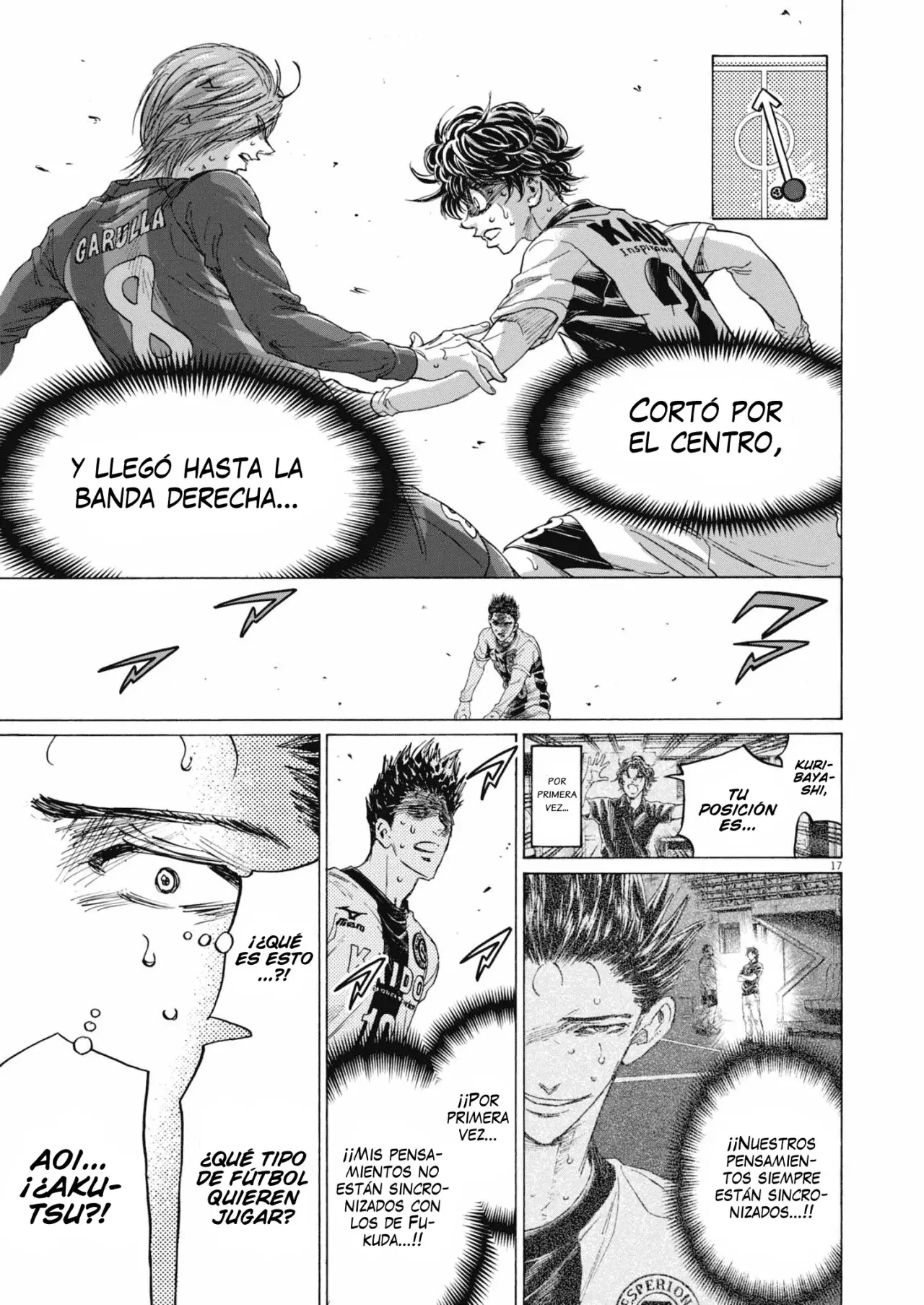 Ao ashi capítulo 391, página 18