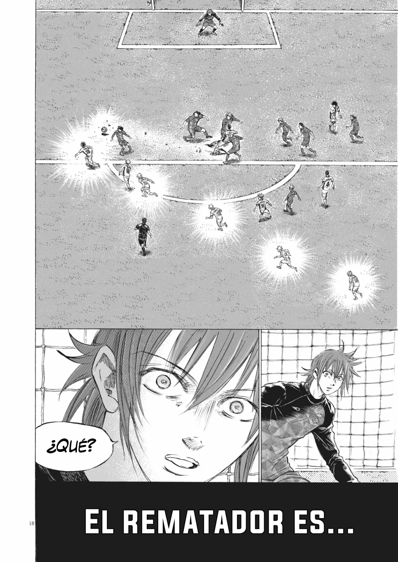 Ao ashi capítulo 392, página 19