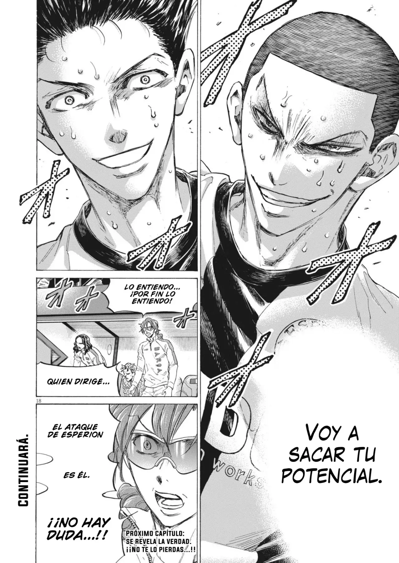 Ao ashi capítulo 395, página 19