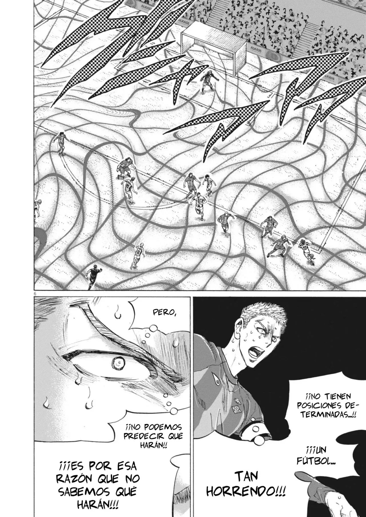 Ao ashi capítulo 396, página 7