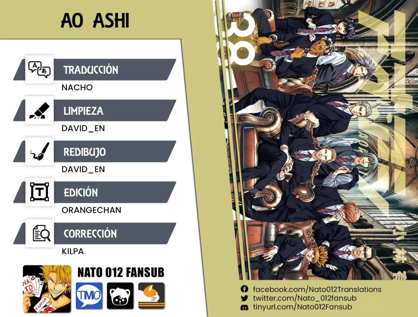 Ao ashi capítulo 397, página 1