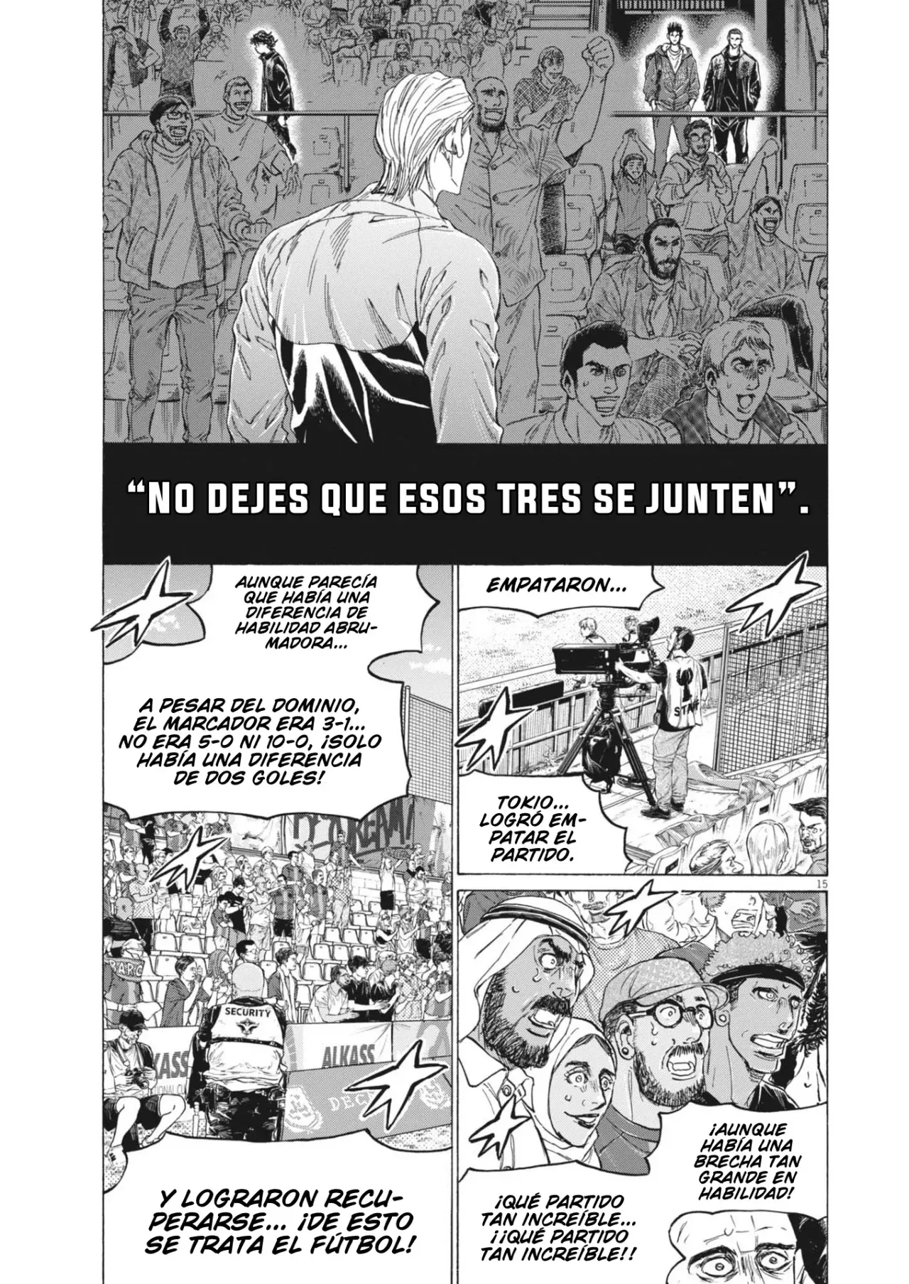 Ao ashi capítulo 398, página 15