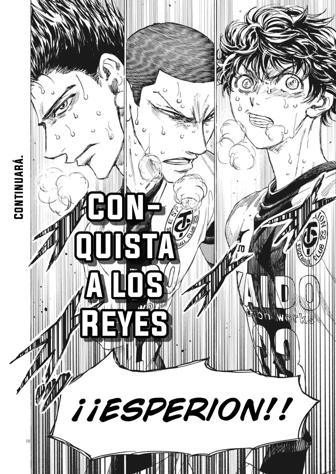 Ao ashi capítulo 398, página 18