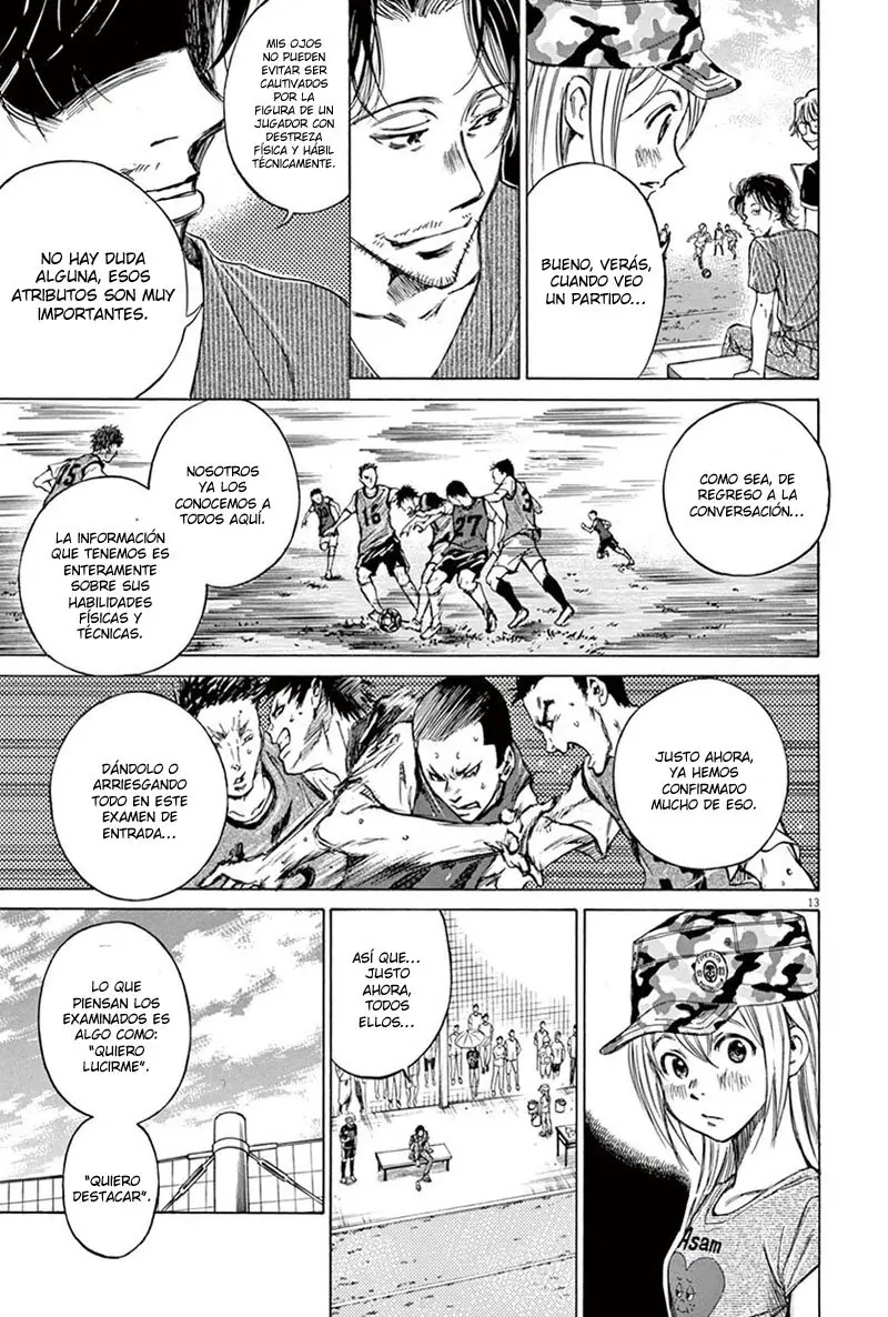 Ao ashi capítulo 4, página 13