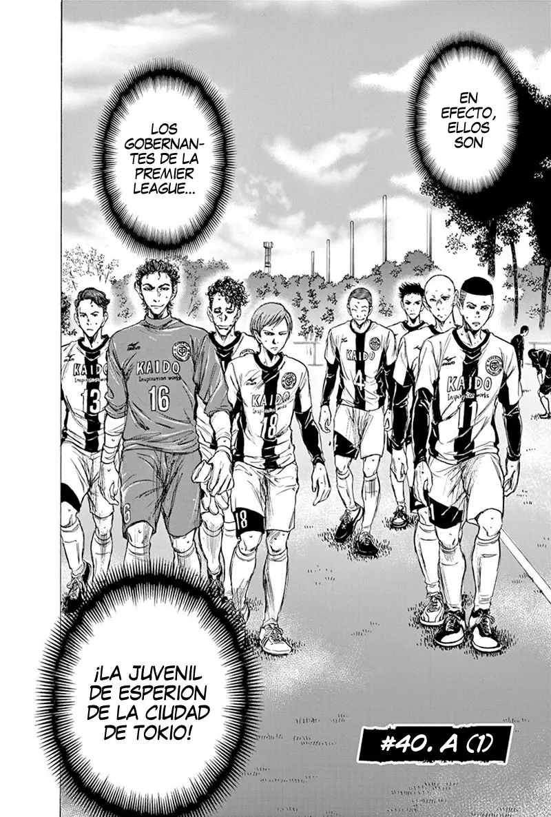 Ao ashi capítulo 40, página 10