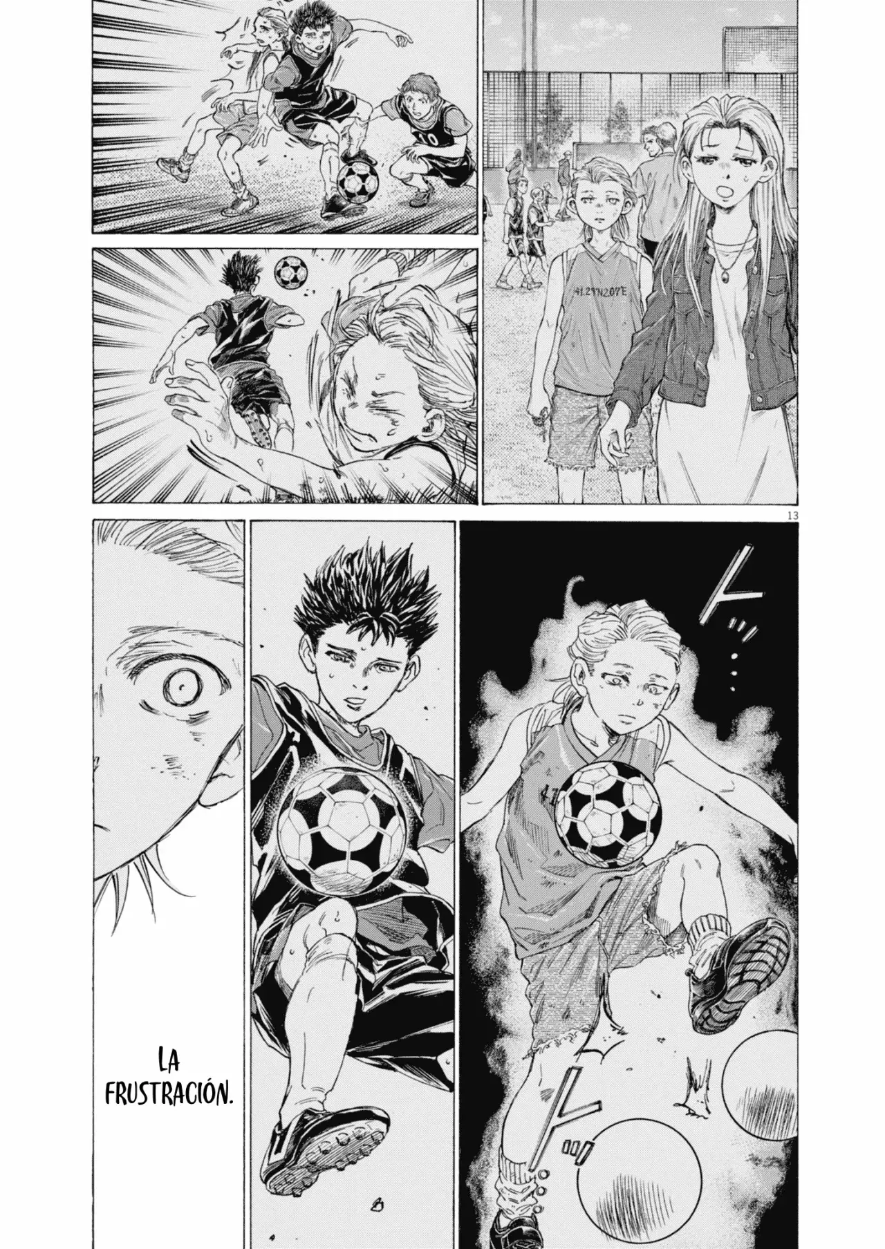 Ao ashi capítulo 400, página 13