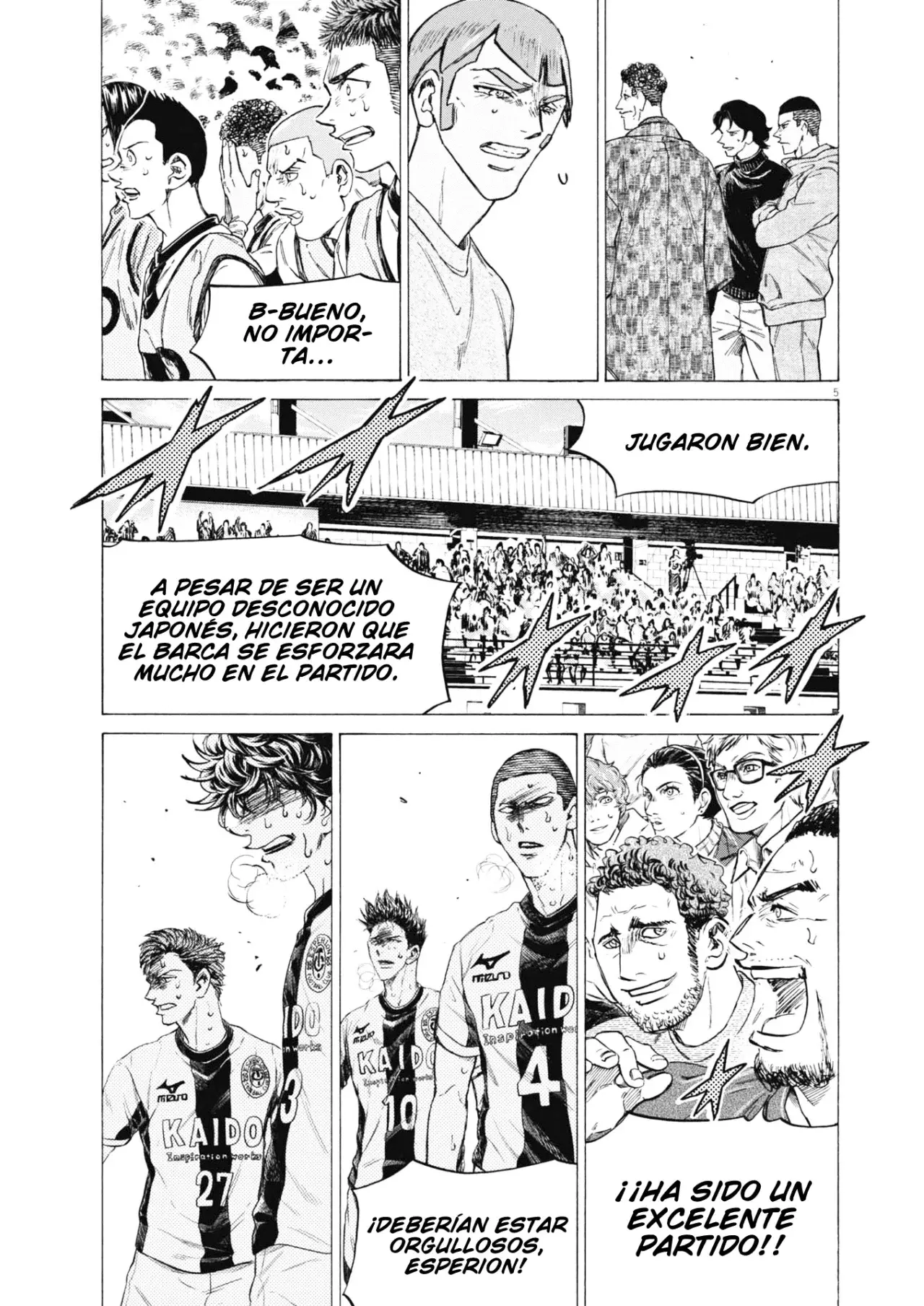Ao ashi capítulo 401, página 6