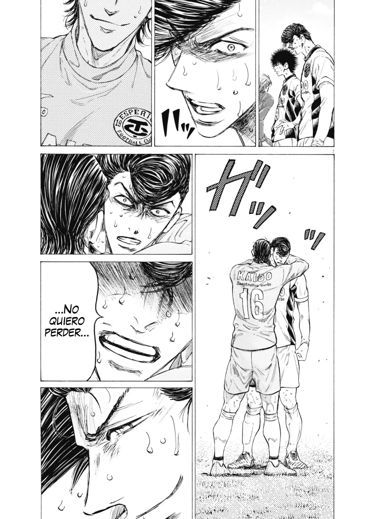 Ao ashi capítulo 401, página 8