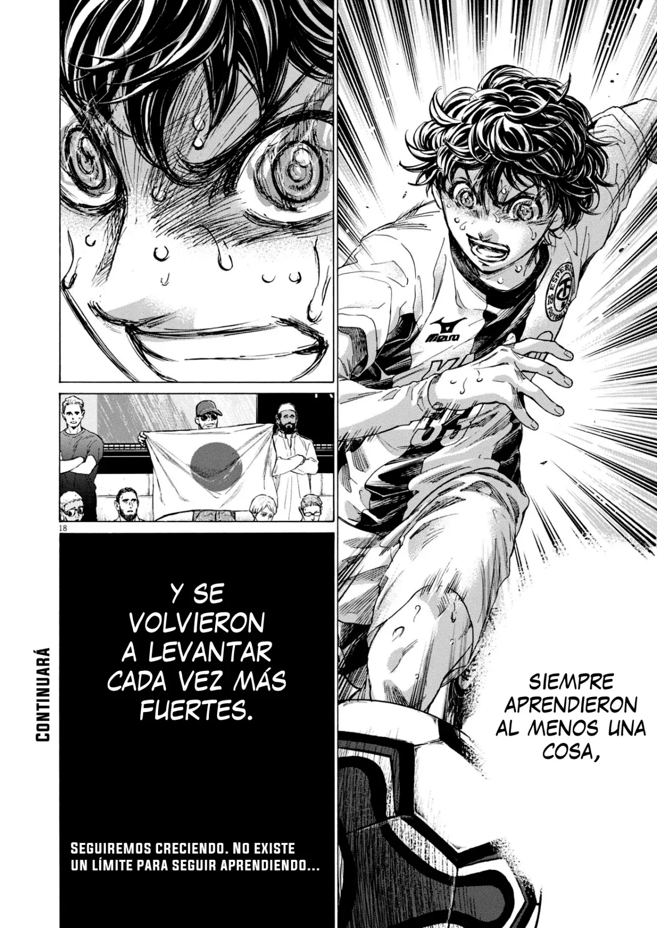Ao ashi capítulo 402, página 19