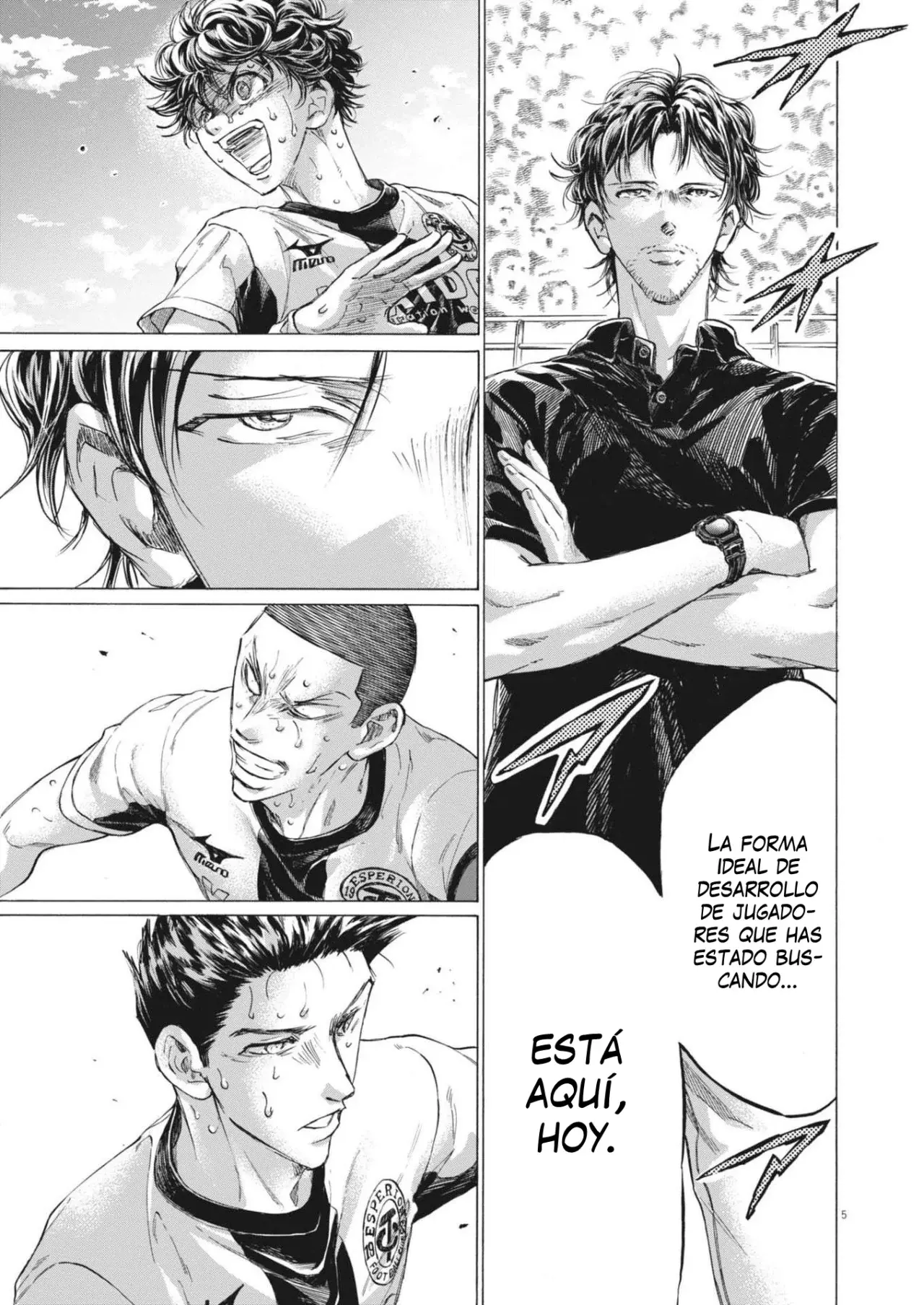 Ao ashi capítulo 403, página 6