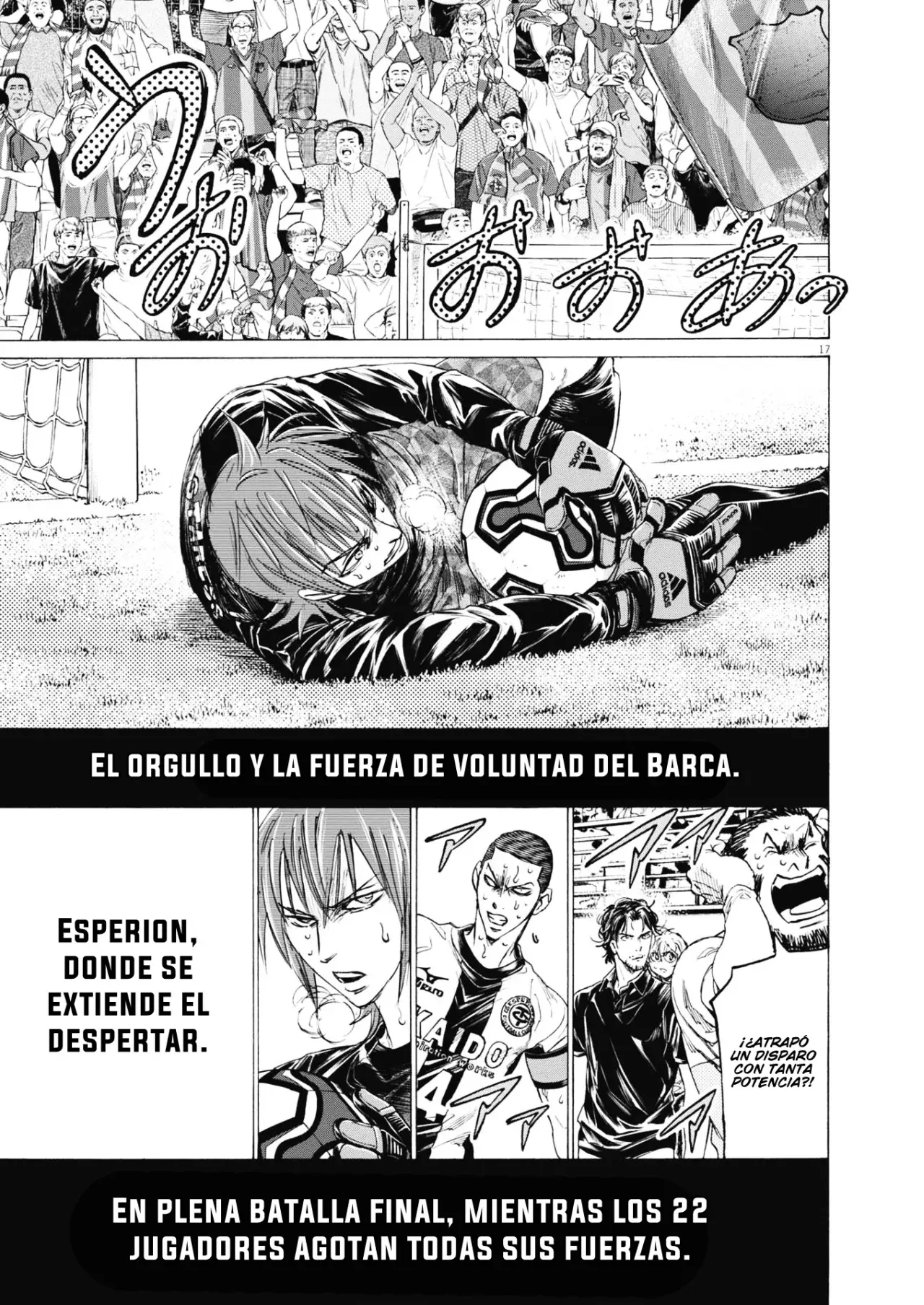 Ao ashi capítulo 403, página 18