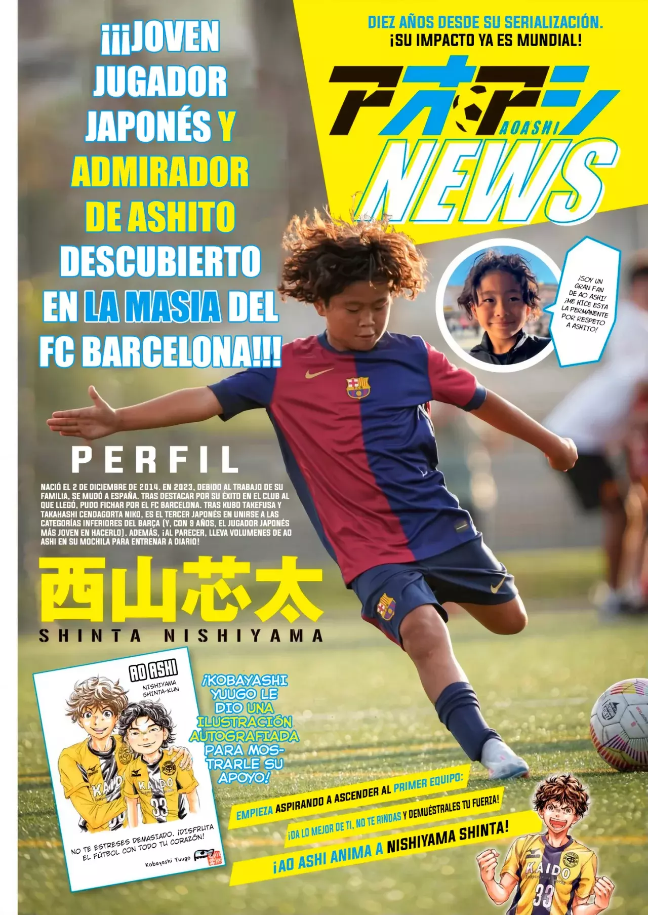 Ao ashi capítulo 405, página 4