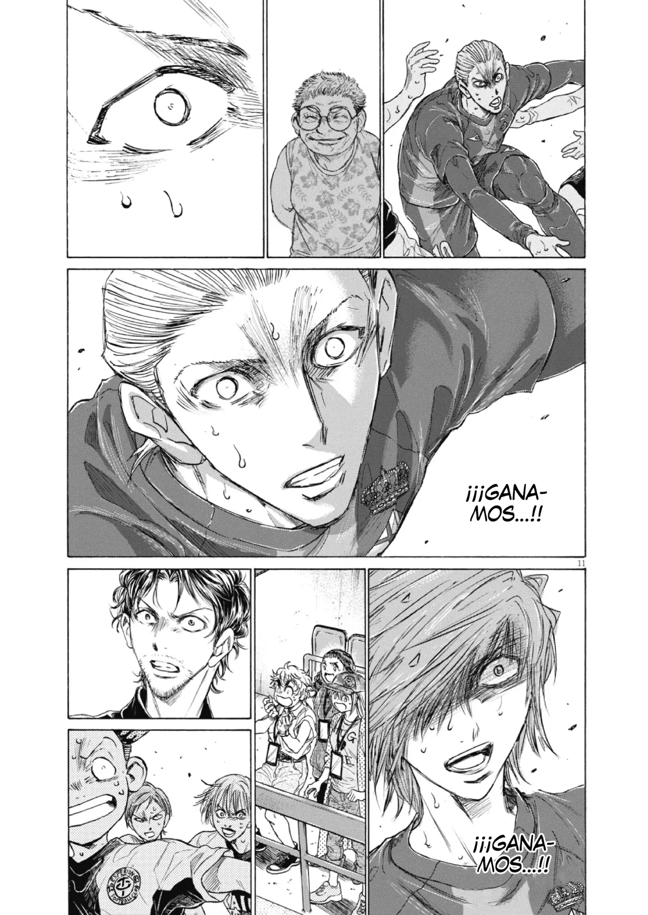 Ao ashi capítulo 405, página 13
