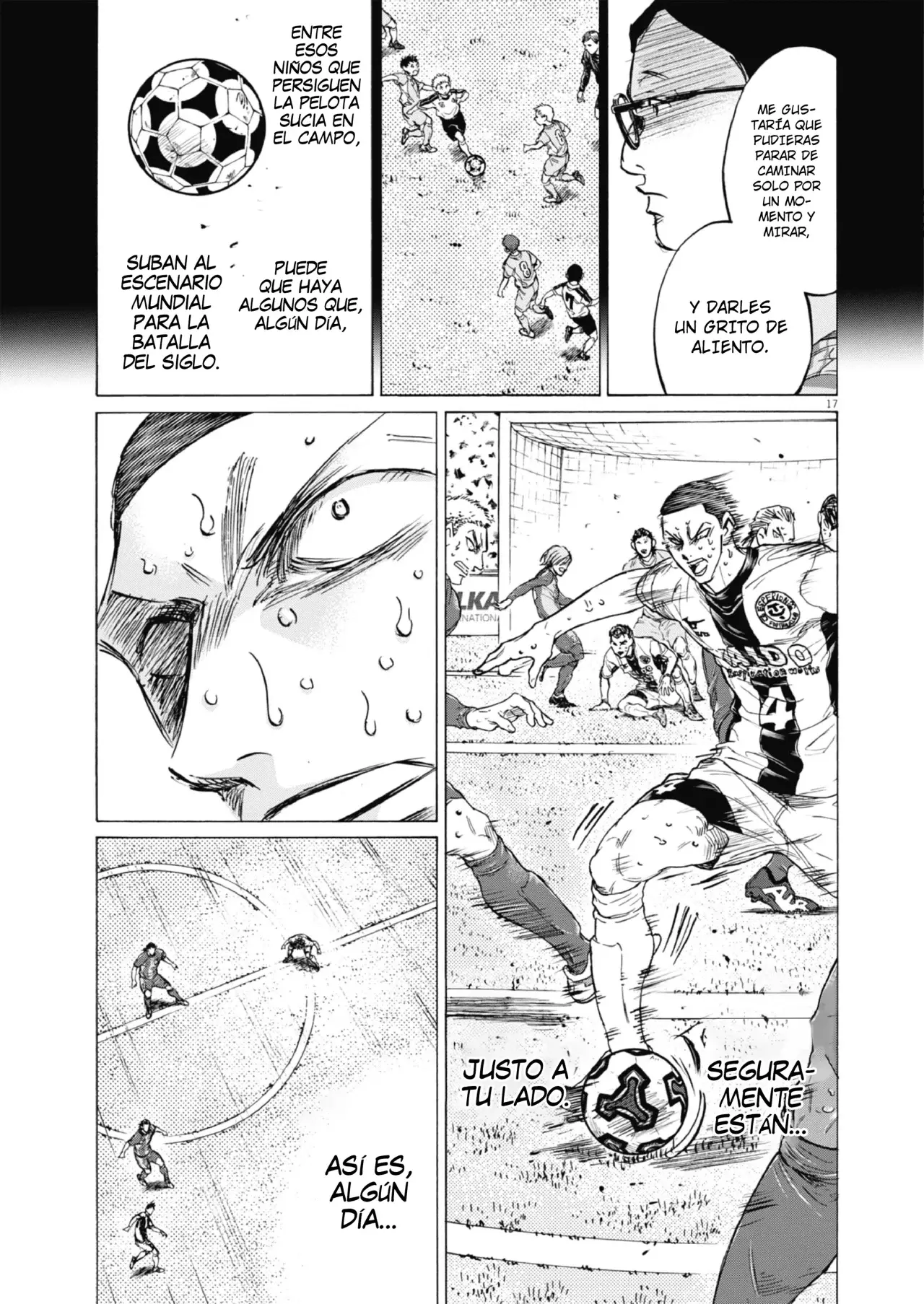 Ao ashi capítulo 405, página 19