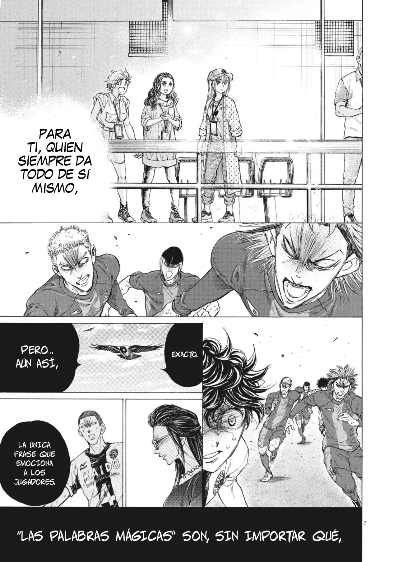 Ao ashi capítulo 406, página 8