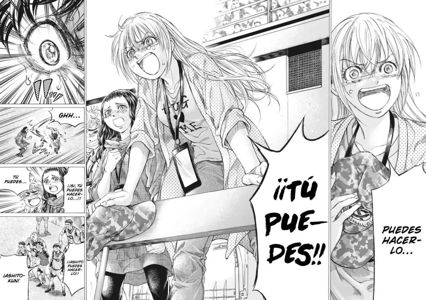 Ao ashi capítulo 406, página 9