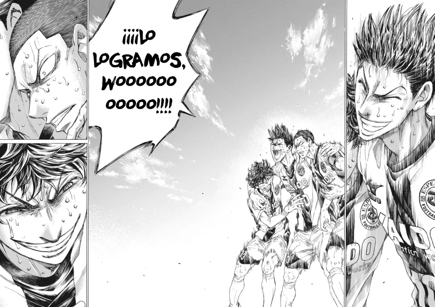 Ao ashi capítulo 407, página 17