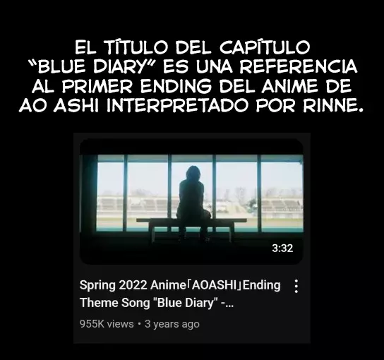 Ao ashi capítulo 408, página 20