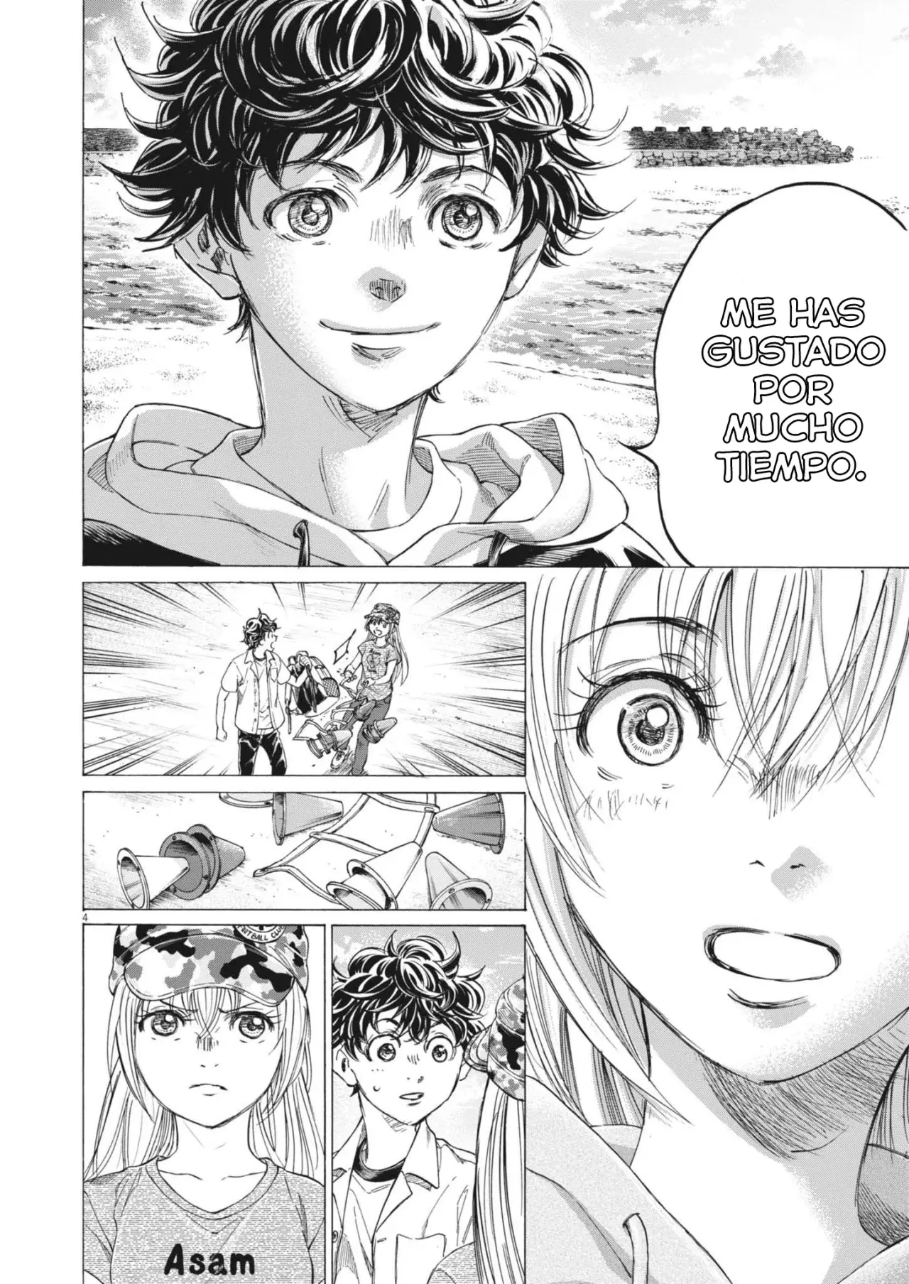 Ao ashi capítulo 409, página 5