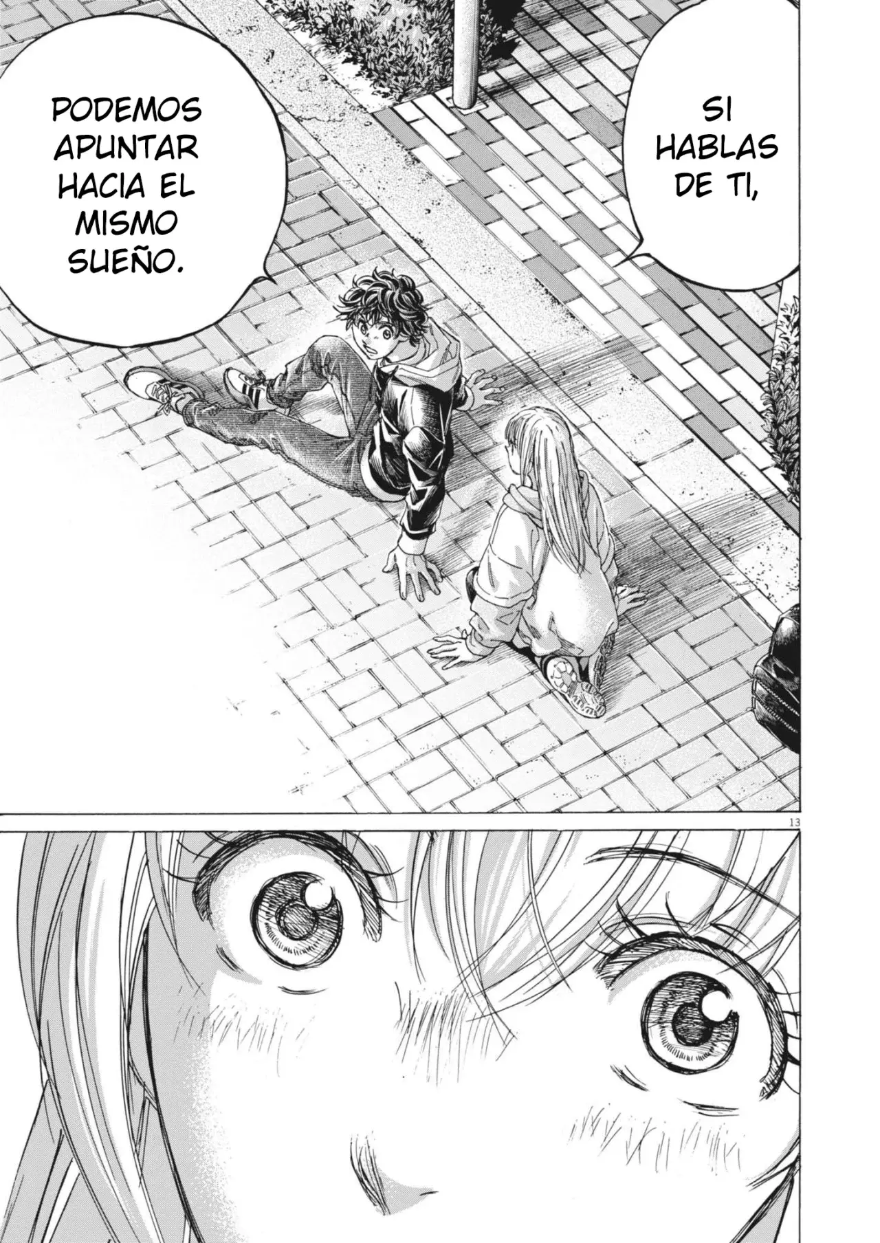 Ao ashi capítulo 409, página 14