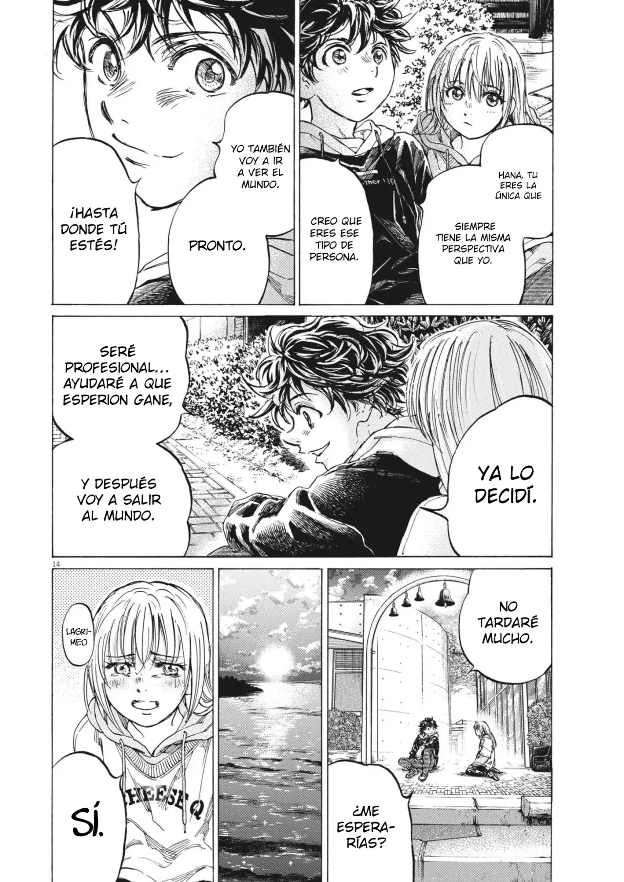 Ao ashi capítulo 409, página 15