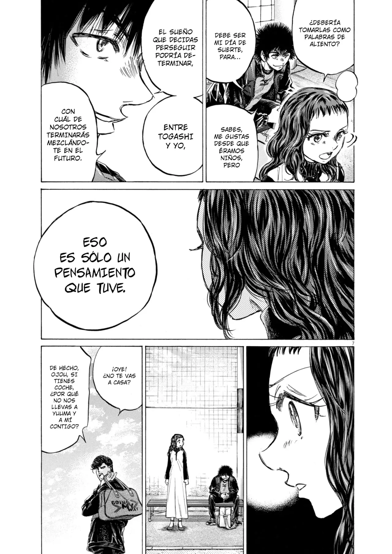 Ao ashi capítulo 410, página 10