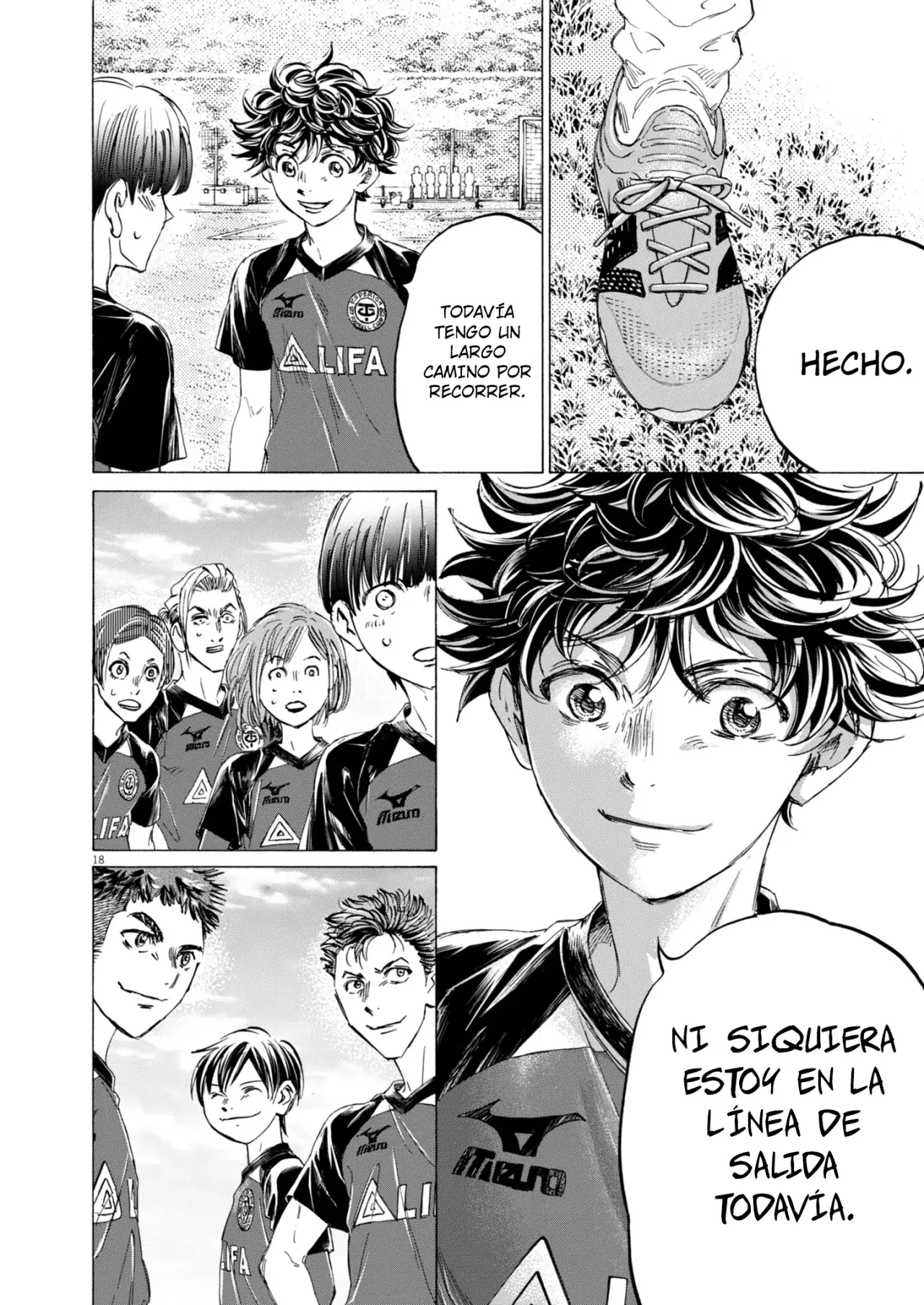 Ao ashi capítulo 410, página 21