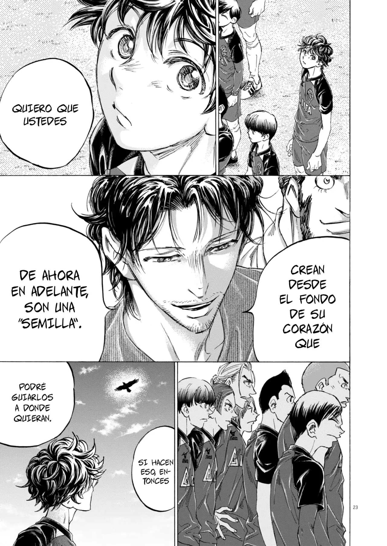 Ao ashi capítulo 410, página 26