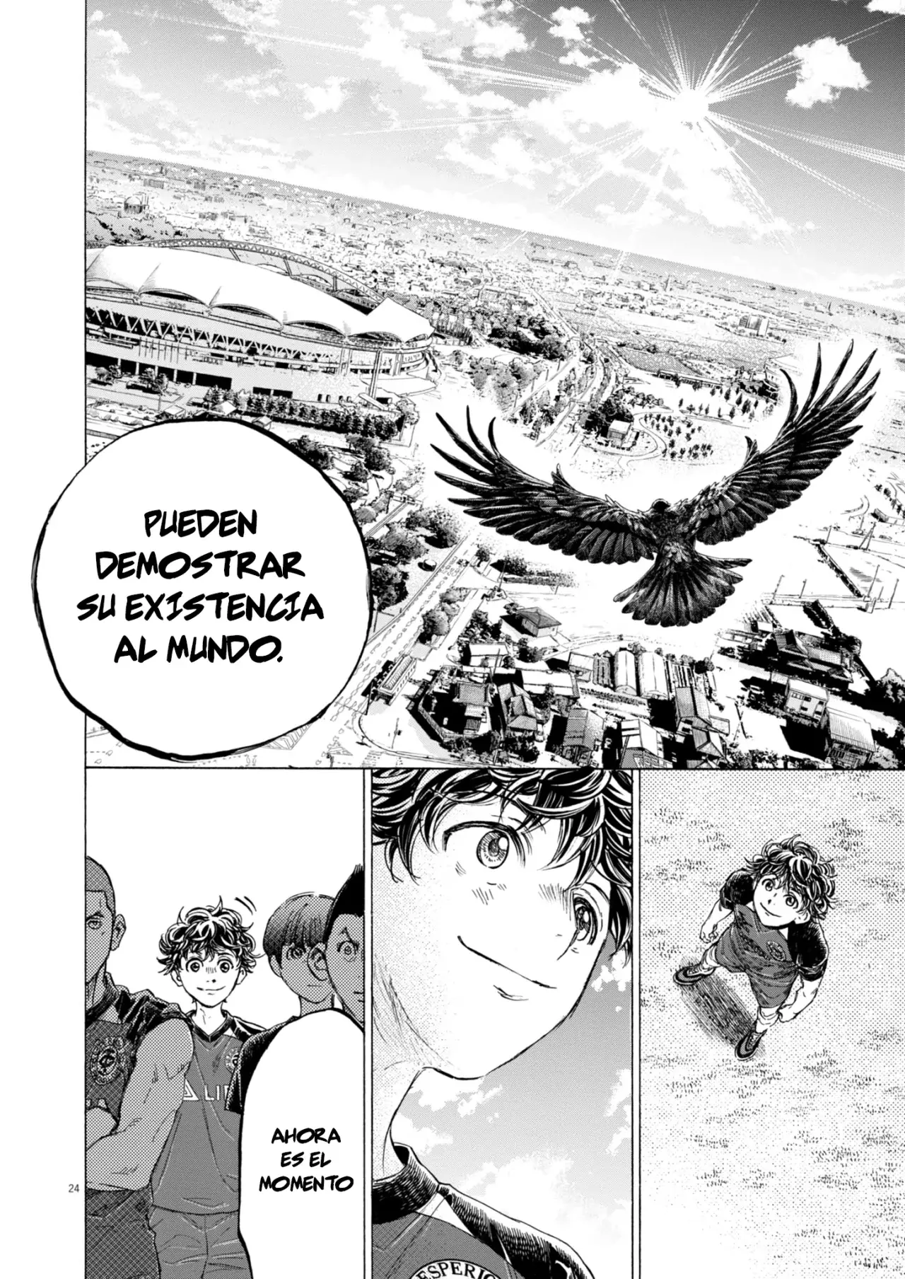 Ao ashi capítulo 410, página 27