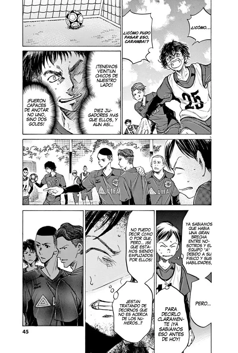 Ao ashi capítulo 42, página 6