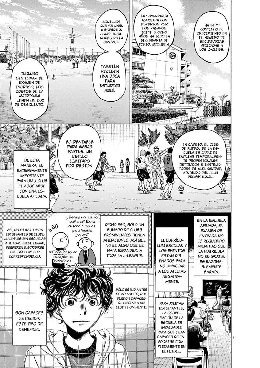 Ao ashi capítulo 44, página 9