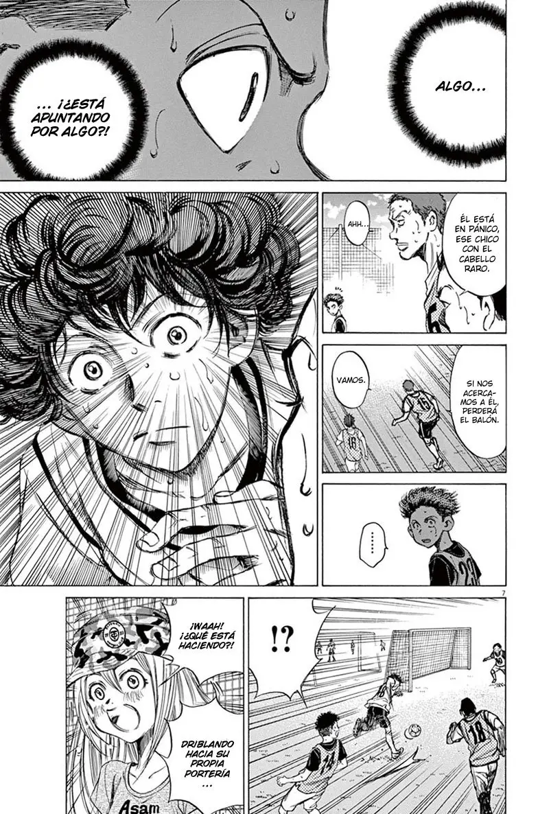 Ao ashi capítulo 5, página 8