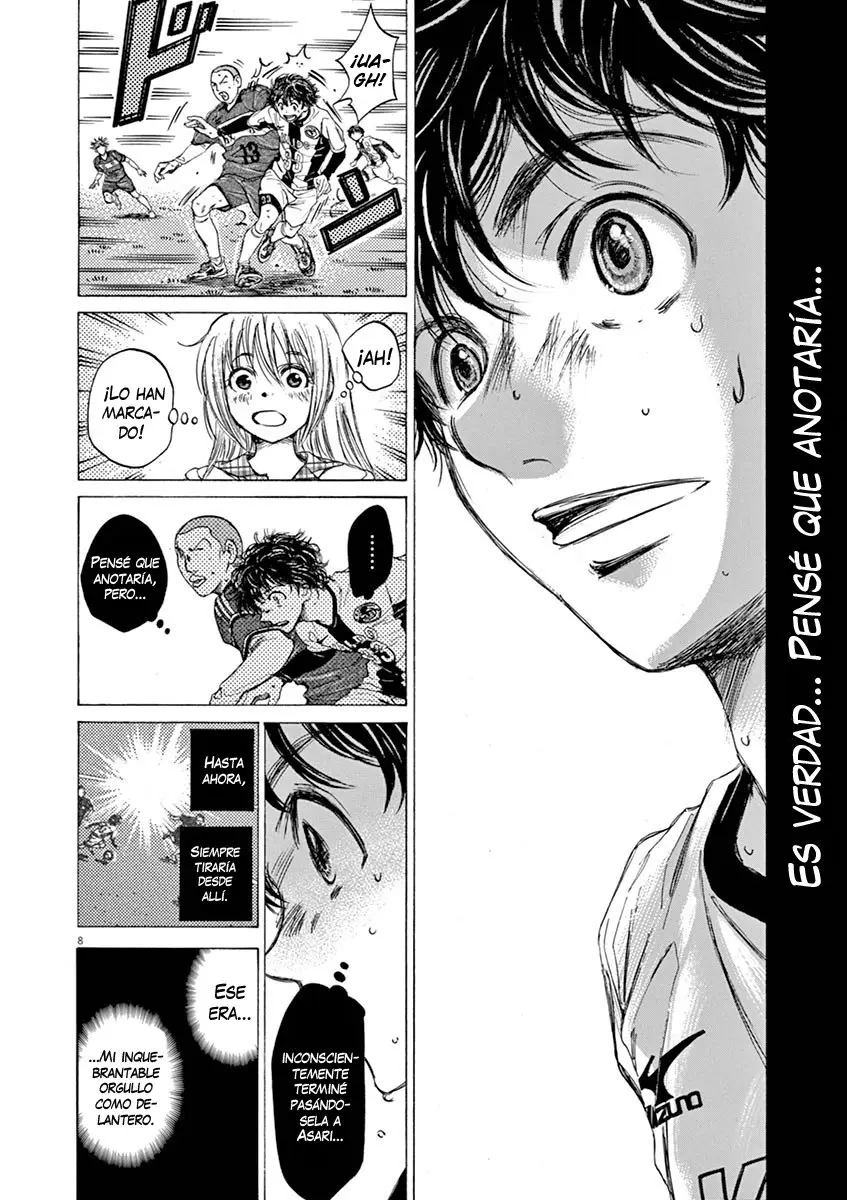 Ao ashi capítulo 51, página 13