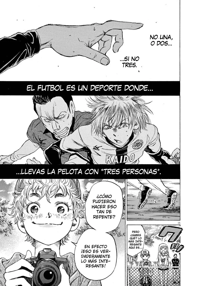Ao ashi capítulo 51, página 20