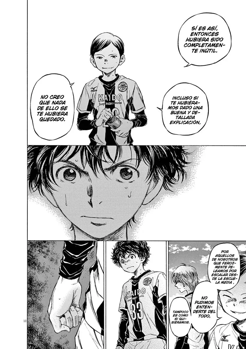 Ao ashi capítulo 52, página 12