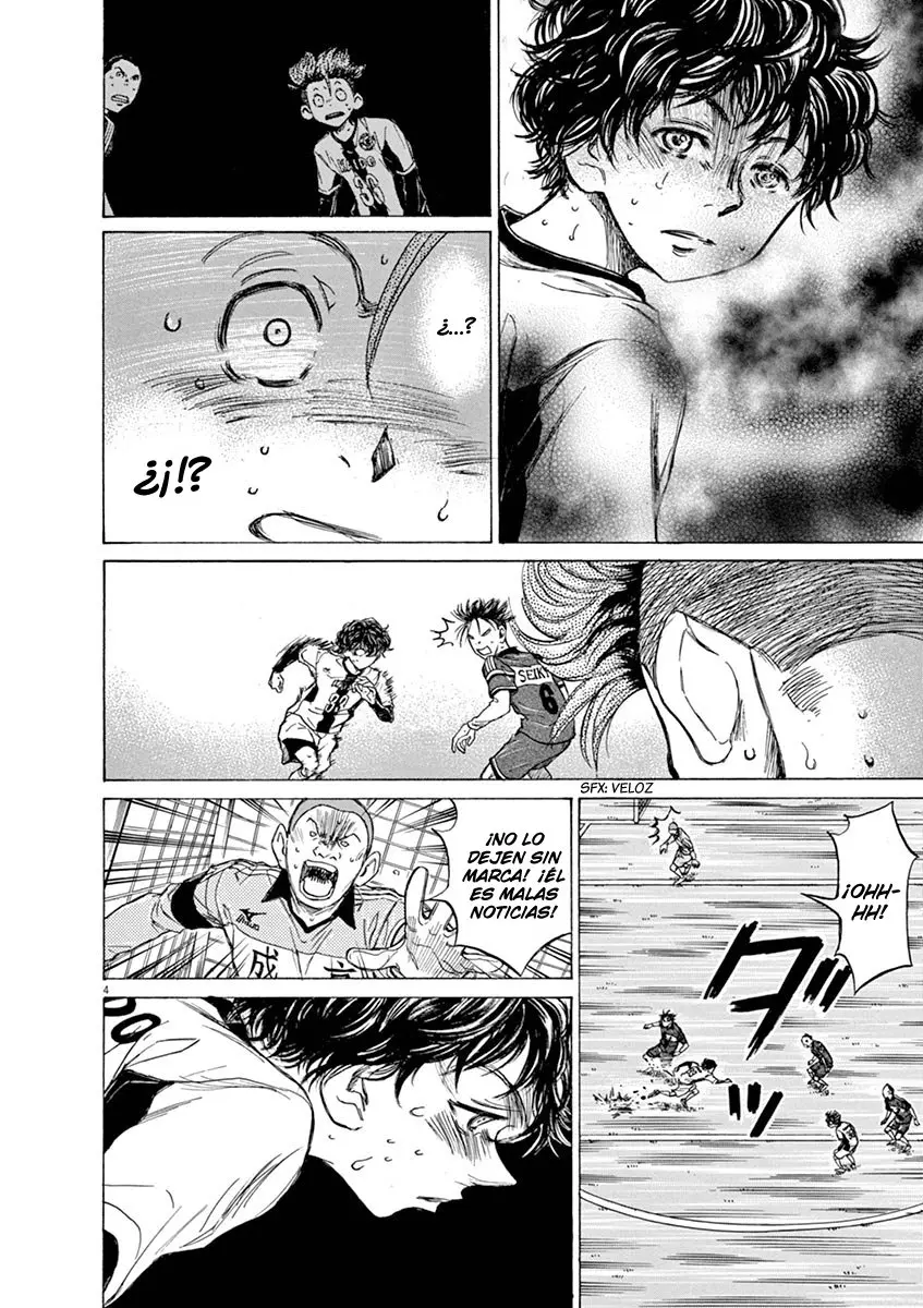 Ao ashi capítulo 53, página 6
