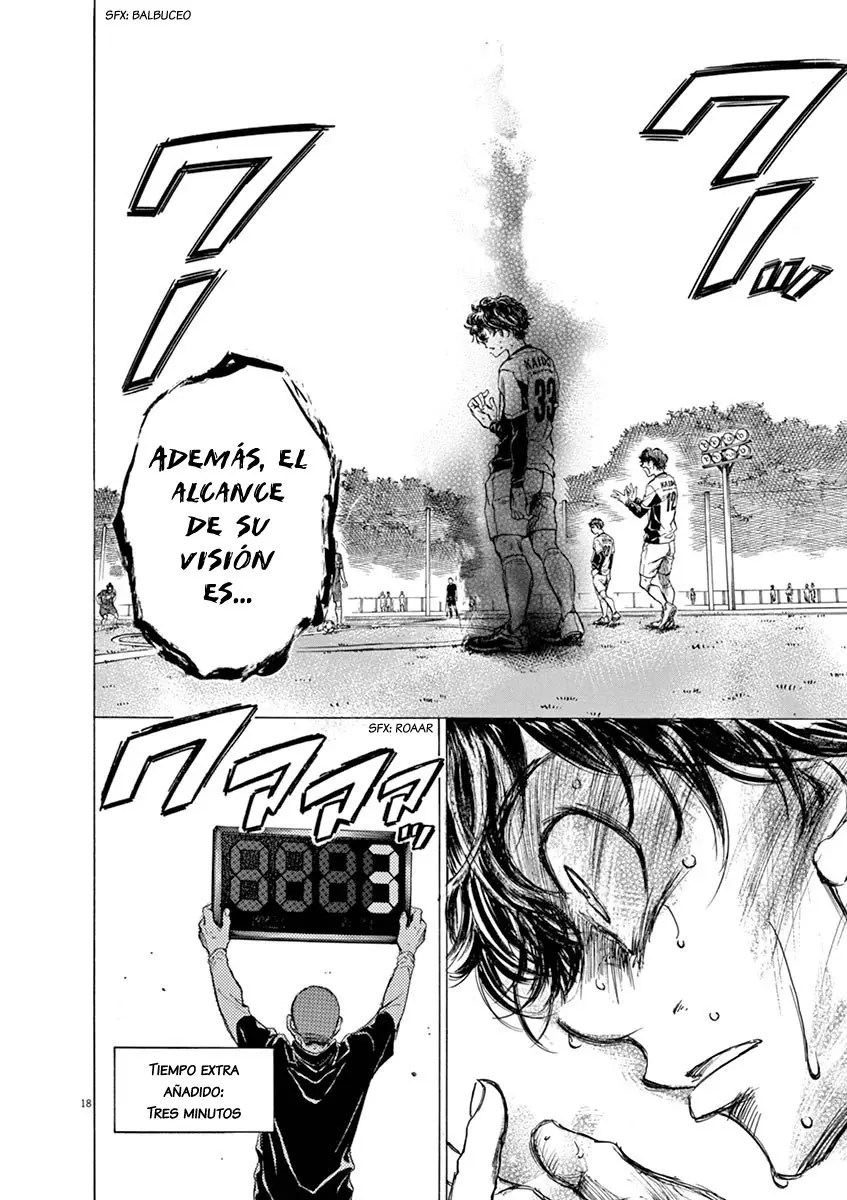Ao ashi capítulo 53, página 20