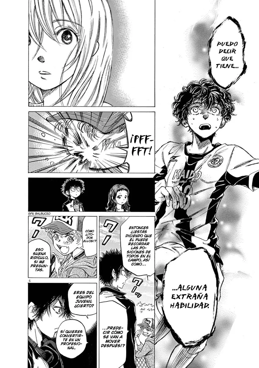 Ao ashi capítulo 54, página 7