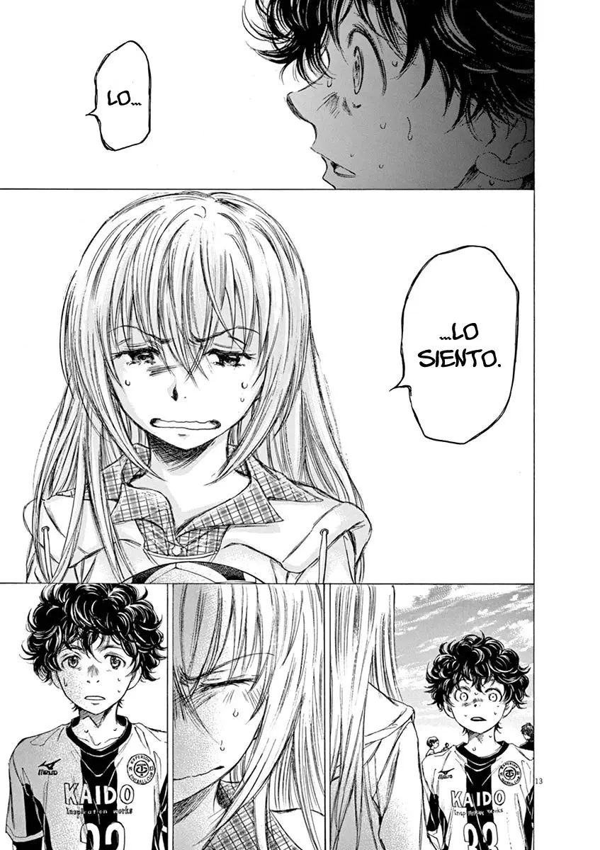 Ao ashi capítulo 54, página 14